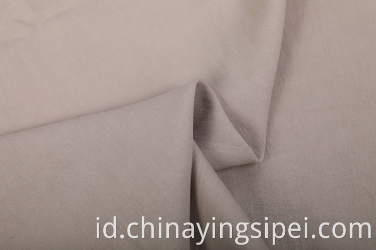 1008 Tiongkok Pemasok Emas Stok Eco Friendly Woven Polyester Rayon Fabric